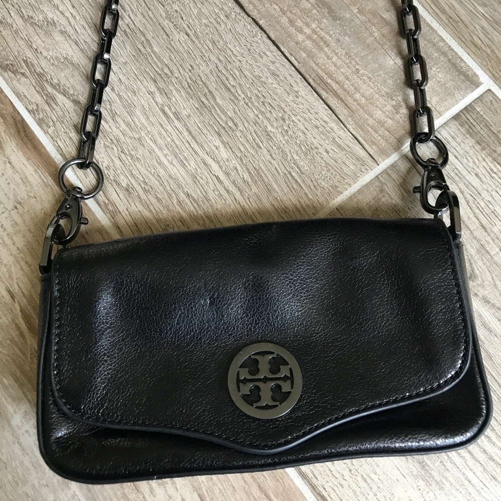 Tory Burch Reva logo chain-strap Crossbody